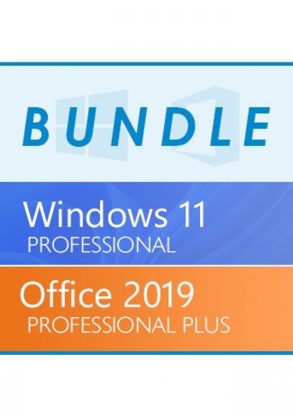 Windows 11 Professional + Office 2019 Professional Plus- Spring Bundle