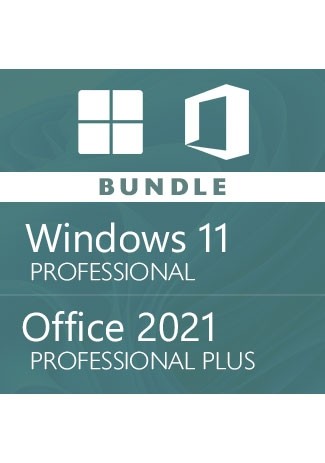 Windows 11 Pro + Office 2021 Pro Plus - Bundle
