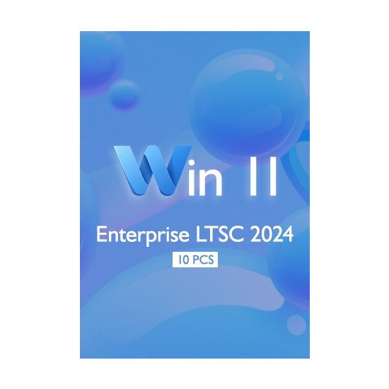 Win 11 Enterprise LTSC 2024 - 10 PCs