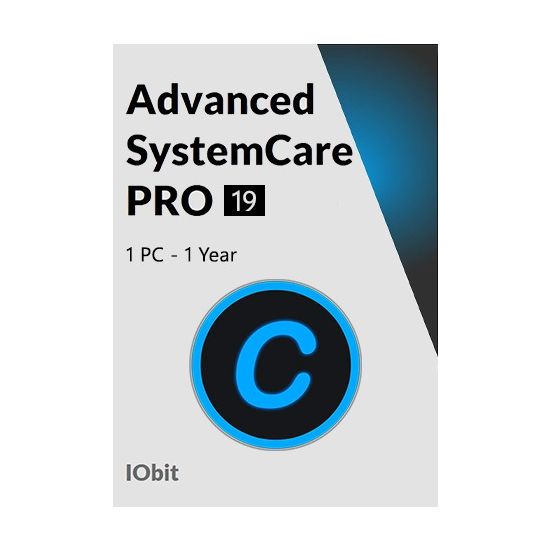 iObit Advanced SystemCare 19 Pro - 1 PC 1 Year