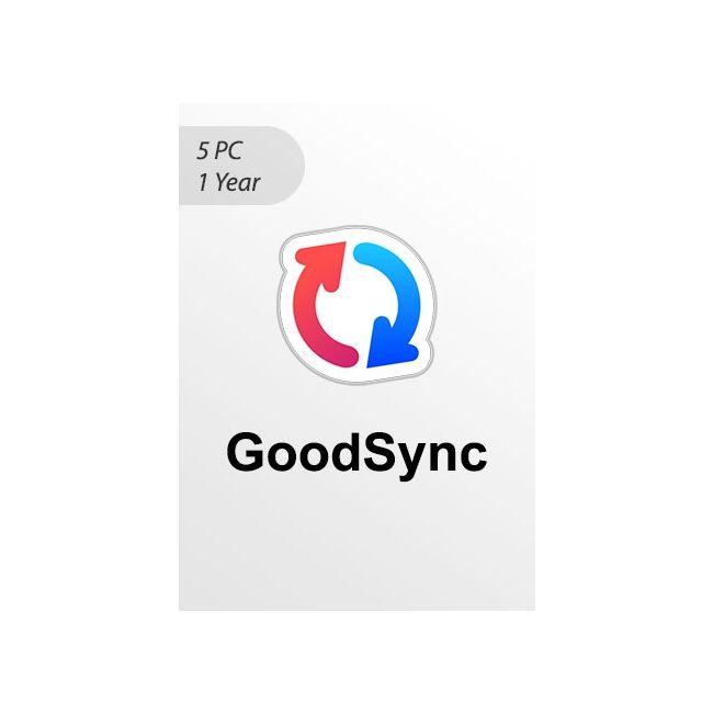 GoodSync - 5 PCs/ 1year