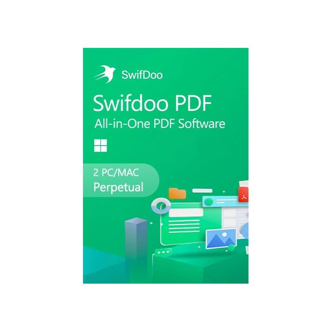 SwifDoo PDF - 2 PCs/Macs (Permanent Subscription)