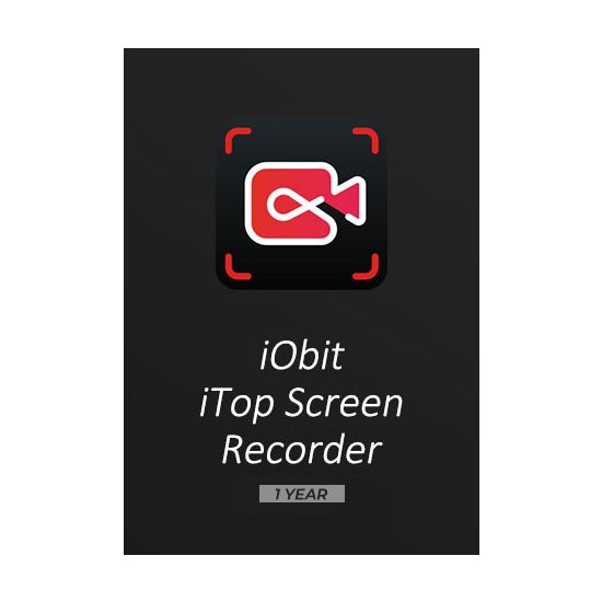 IObit iTop Screen Recorder Pro- 1 PC / 1 Year